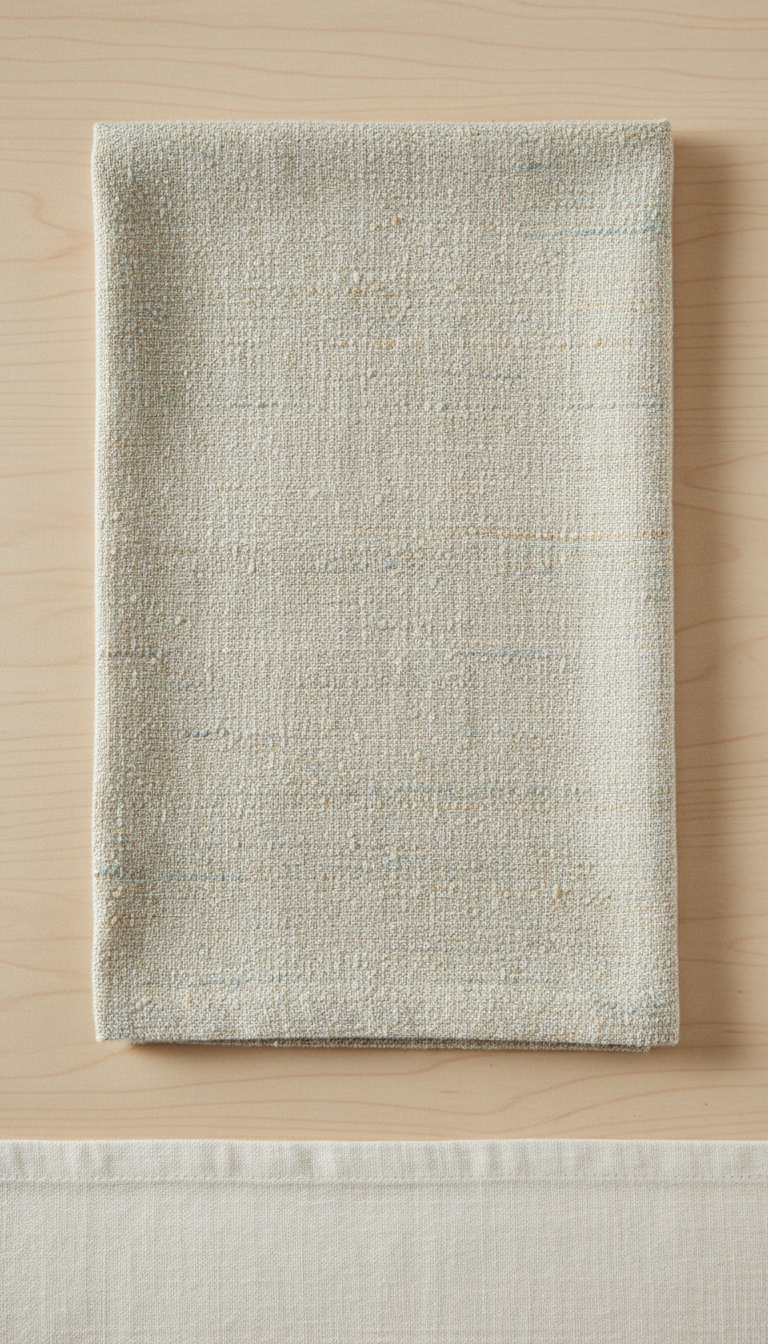Linen Napkin With Subtle Texture
